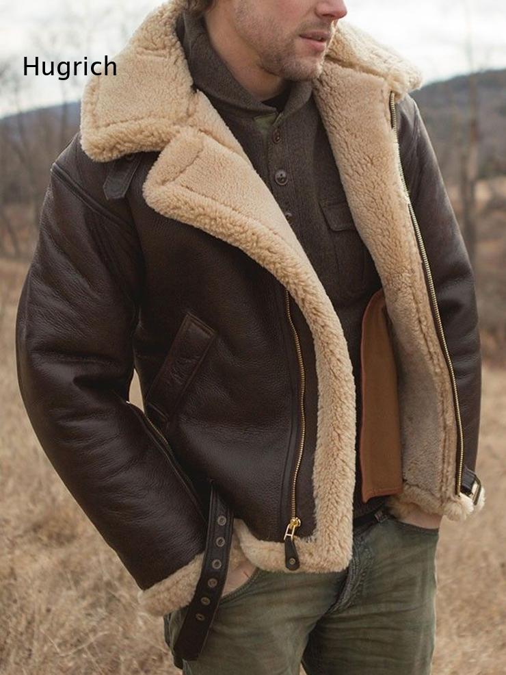Veste aviateur en peau de mout - Bomber Jacket Men avis et prix