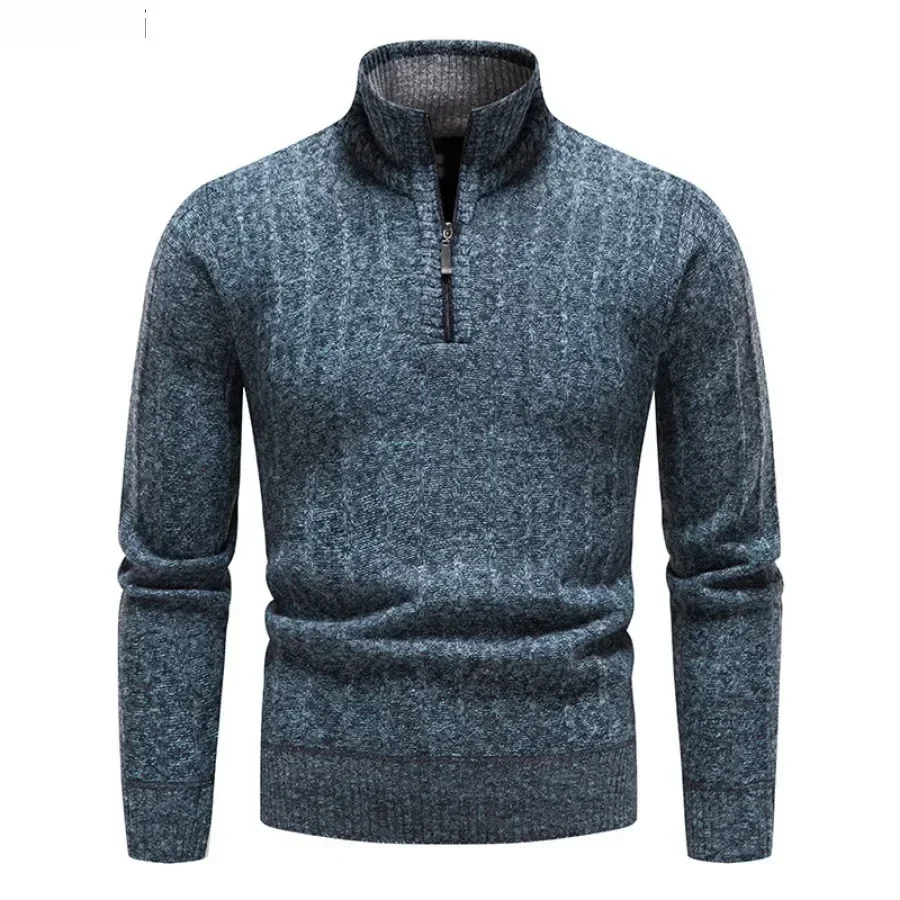 Nouveaux pulls chauds pour hom - Men'S Fashion Zip Sweater avis et prix