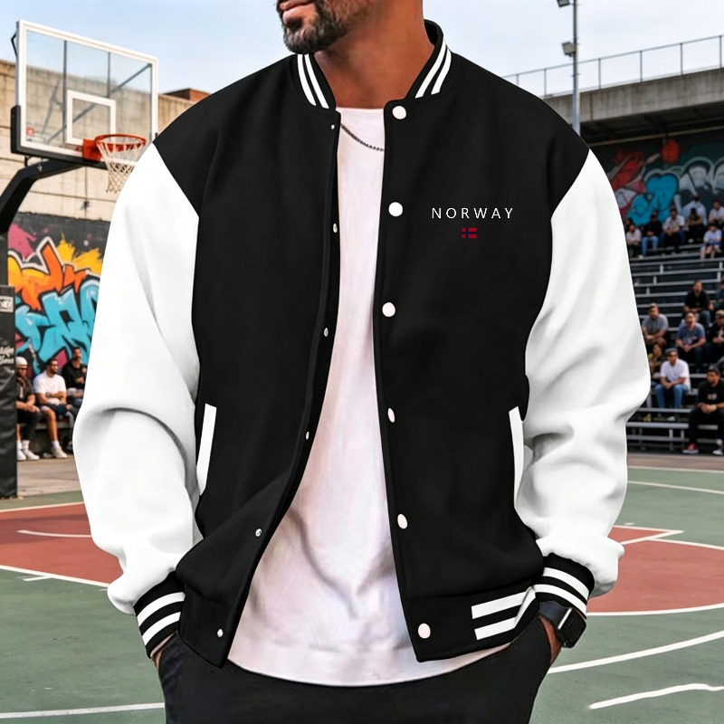 Blouson universitaire pour hom - Varsity Jacket Letterman avis et prix