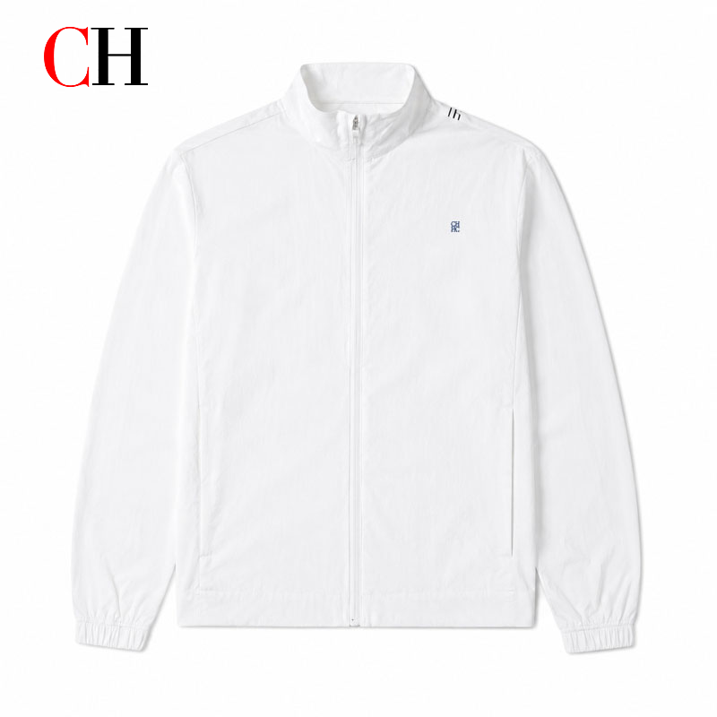 Veste zippée blanche pour homm - Windbreaker Men Zip avis et prix