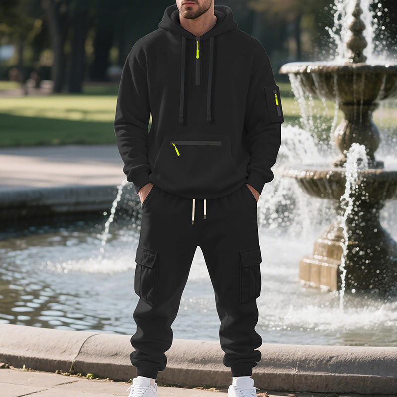 Costume de sport pour hommes,  - Men'S Fashion Zip Sweater avis et prix